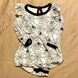 Kyte Baby Bubble Romper - Spider Webs - 3-6mo